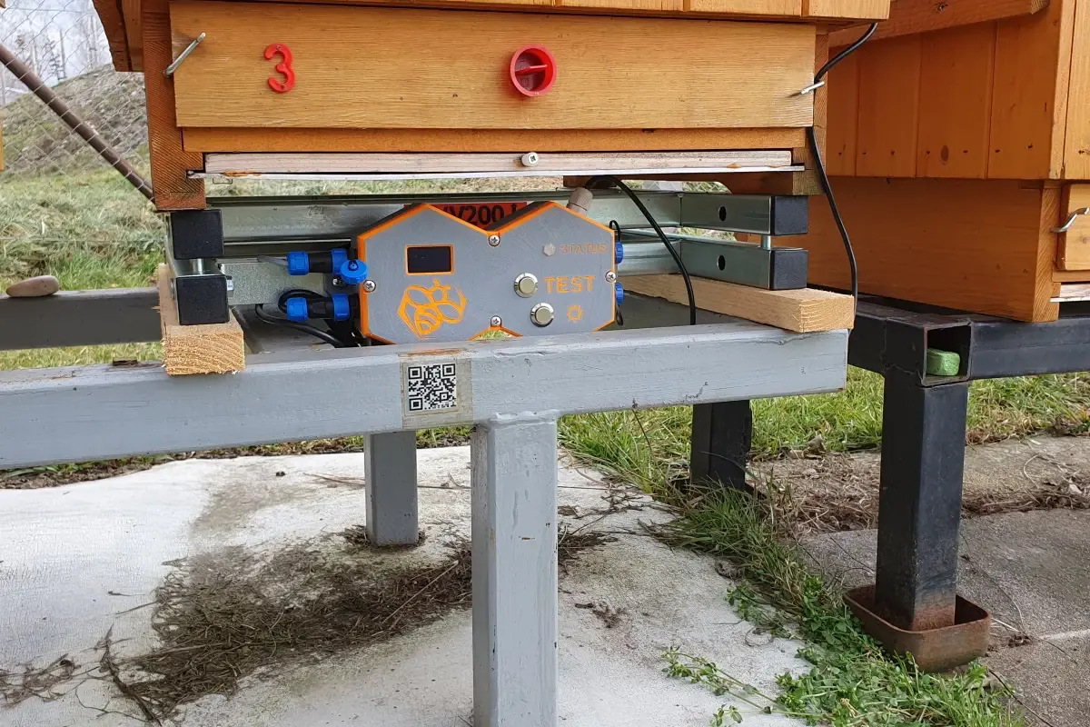 Váha VeluBee v terénu